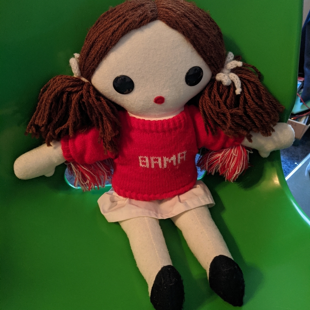 🏈📣  Alabama Cheerleader Doll